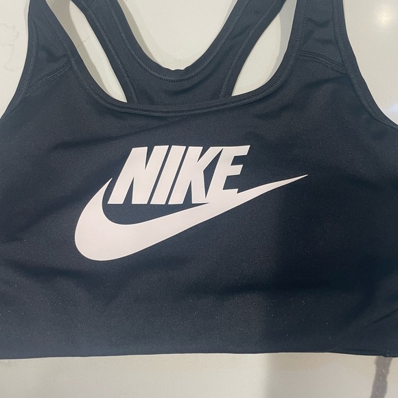NIKE Dri-Fit Black Sports Bra - Picture 2 of 6